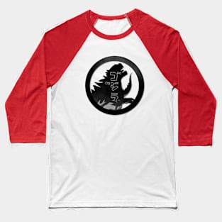 Godzilla Pin design Baseball T-Shirt